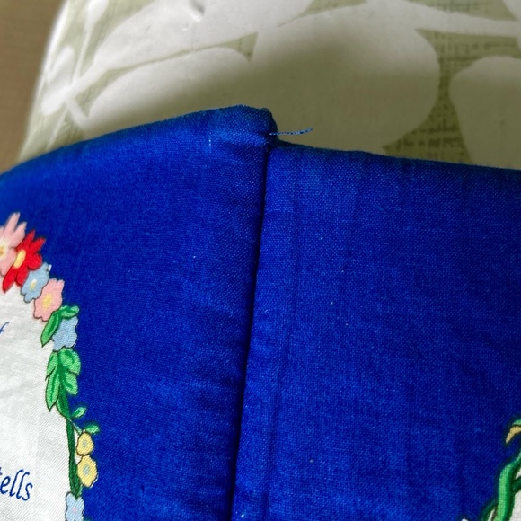 VTG Handmade Material Stitched Sewn Child's Virtues Life Lessons Soft Book Art - Picture 10 of 13